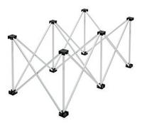 Élévateur de scène portable 40 cm par Gear4music, 1m x 0.5m