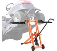 Elévateur de tondeuse à gazon VEVOR avec cric hydraulique, capacité de charge de 225 kg, élévateur mobile réglable pour tracteurs autoportés et tondeuses à rayon de braquage nul