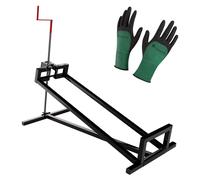 Elévateur de tracteur de pelouse jusqu'à 400 kg Noir