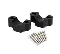 Élévateur Guidon Moto Compatible Avec Triumph Pour Trident Pour 660 2021 Modèles Ultérieurs Rallonge De Guidon De Moto, Le Guidon Réglable Augmente La Hauteur De 20 Mm(Black)