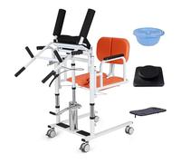 Élévateur hydraulique pour le transfert de fauteuil roulant, support de levage assisté pour le haut du corps, idéal pour la salle de bain et le chevet