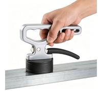 Élévateur magnétique manuel pour découpe - Support magnétique permanent puissant pour soulever des plaques et des moules en acier, lève-tôle pratique et aimant de levage de charge, poignée