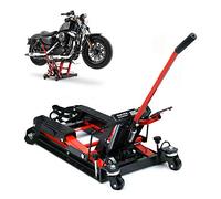 Elévateur Moto, élévateur Moto hydraulique à Ciseaux Elévateur, 680kg de Charge maximale, Machine d'atterrissage réparation béquille Moto réglage en Hauteur 11.5-37.5cm