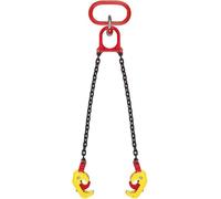 Élévateur Vertical à Chaîne pour Fûts avec Chaînes en Acier Au Manganèse G80, Pinces De Levage, élingues à Double Chaîne pour Fûts en Métal Et Plastique, I