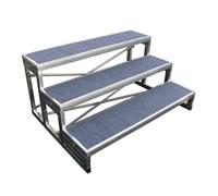 Élévateurs choraux pour écoles, tapis antidérapant pour chorale, escalier de groupe commercial, marches à plusieurs niveaux pour événements