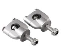 Élévateurs De Guidon De Moto Pinces De Montage De Barre De Poignée Accessoires De Moto Universels 1 Paire en Aluminium De 22mm Riser De Guidon