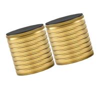 Élévateurs de meubles polyvalents de 3,3 cm à 75 mm en aluminium qui ne bouge pas, améliore la hauteur des pieds pour articles de maison, accessoires de bureau