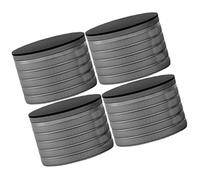 Élévateurs de meubles polyvalents en aluminium de 23 mm à 37 mm - Ne bouge pas - Améliore la hauteur des meubles pour articles de maison ou canapé