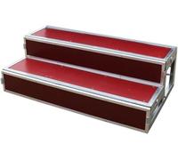 Élévateurs de scène pliables pour chœurs, plateforme métallique antidérapante et portable à plusieurs niveaux, idéale pour les chorales, les salles de t les églises. Montés sur march