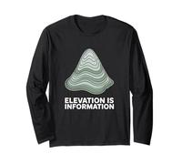 Elevation is Information Carte Topographique Randonneur Manche Longue