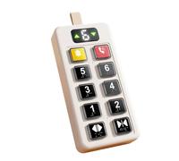 Elevator Panel Toy - Educational Button Sensory Board with Light Sound, 3.15x1.18x7.28 inches Numbers Elevator Activity Panel for Boys Girls Travel Preschool Play