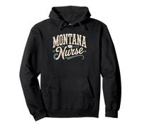 Élevé Au Montana Big Sky Sweat à Capuche