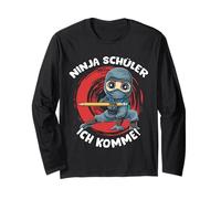 Élève De Première Année Ninja Kid Manche Longue