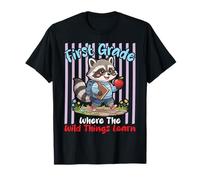 Élève de première année Where The Wild Things Learn Raccoon T-Shirt