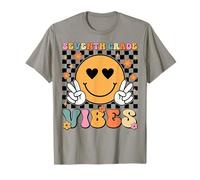 Élève du Premier Jour d'école de l'équipe d'enseignants Vibes de septième année T-Shirt