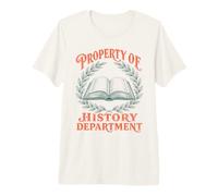 Élève Enseignant du département de propriété d'histoire T-Shirt Haut de Gamme