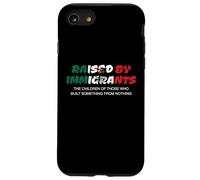 Élevé par des Immigrants Mexicains Américains Droits d'immigration USA Coque pour iPhone SE (2020) / 7/8