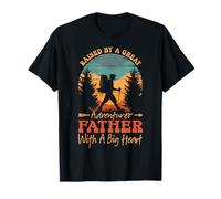 Élevé par un grand père aventurier avec un grand cœur T-Shirt