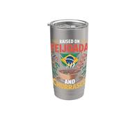 Élevé sur Feijoada Churrasco Food Design brésilien Gobelet isotherme en acier inoxydable double paroi