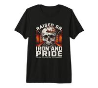 Elevé sur Iron and Pride Troisième génération Ironworker T-Shirt Haut de Gamme