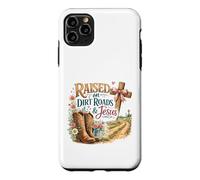 Élevé sur Les chemins de Terre et la Foi de Jésus Country Coque pour iPhone 11 Pro Max