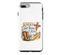 Élevé sur Les chemins de Terre et la Foi de Jésus Country Coque pour iPhone 7 Plus/8 Plus