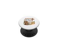 Élevé sur Les chemins de Terre et la Foi de Jésus Country PopSockets PopGrip Adhésif