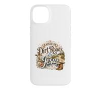 Élevé sur Les chemins de Terre et Motif Jésus Country Faith Coque pour iPhone 14 Plus