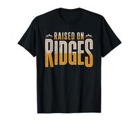 Élevé sur Les Crêtes Blue Ridge Mountain Identity Heritage T-Shirt