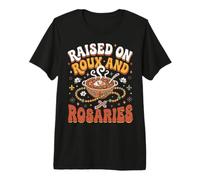 Élevé sur Roux et chapelets T-Shirt Haut de Gamme