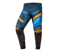 Eleveit X-Legend Pantalon de motocross, bleu-orange, taille 38 pour homme