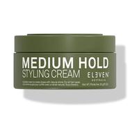 ELEVEN Australia Medium Hold Styling Cream - Pâte Coiffante Modelable Hommes & Femmes - Brillance Naturelle, Anti-Frizz & Texture Lissante à la Cire de Carnauba - Qualité Salon, Cruelty-Free - 85g