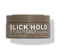 ELEVEN Australia Slick Hold Styling Pomade - Fixation Forte et Haute Brillance - Fini Effet Mouillé pour Styles Courts et Classiques - Formule Lissante et Anti-Frisottis - 85g