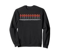 Eleven Pipers The Devoted Apôtres Découpe Pochoir Style 2 Sweatshirt