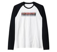 Eleven Pipers The Faithful Apôtres Découpe Pochoir Style 1 Manche Raglan