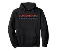 Eleven Pipers The Faithful Apôtres Découpe Pochoir Style 1 Sweat à Capuche