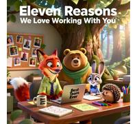 Eleven Reasons we love working with you