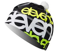 Eleven Sven Fluo Bonnet d'hiver respirant pour homme et femme, Noir , M