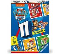 Ravensburger - Elevens Junior - Pat'Patrouille - Jeu Accessible pour Toute la Famille - Jeu de Cartes et de Pose - 2 à 6 Joueurs dès 5 Ans - Mixte - 24753 - Version française