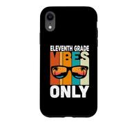 Eleventh 11st Grade Students Vibes Only Back to School Coque pour iPhone XR