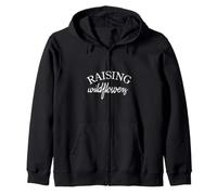 Élever des Fleurs Sauvages pour Maman Amateur de Fleurs Sauvages, Cadeau drôle Sweat à Capuche