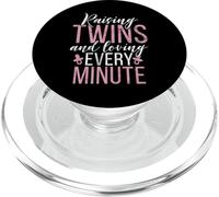 Élever des Jumeaux et Aimer Chaque Minute Maman jumelle PopSockets PopGrip pour MagSafe