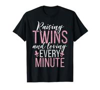 Élever des Jumeaux et Aimer Une mère jumelle Chaque Minute T-Shirt Graphique avec Valeur