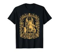 Élever ma mère est si Difficile qu'elle n'écoute Pas Cat Tarot T-Shirt