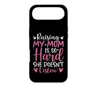 Élever ma mère est si Difficile qu'elle n'écoute Pas Son Fils et sa Fille Coque pour iPhone Air