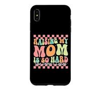 Élever ma mère est si Difficile qu'elle n'écoute Pas Son Fils et sa Fille Coque pour iPhone XS Max