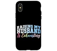 Élever Mon Mari est Une Lune de Miel épuisante pour Une Femme mariée Coque pour iPhone X/XS