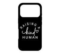 Élever Un Amour Humain bienveillant en Disant « cœur, sois Gentil, Pleine Conscience » Coque pour iPhone 17 Pro
