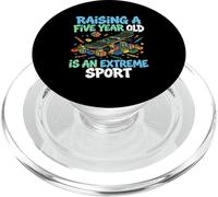 Élever Un Enfant de Cinq Ans est Un Parent de Sport extrême PopSockets PopGrip pour MagSafe