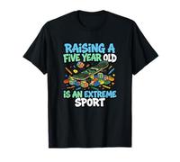 Élever Un Enfant de Cinq Ans est Un Parent de Sport extrême T-Shirt